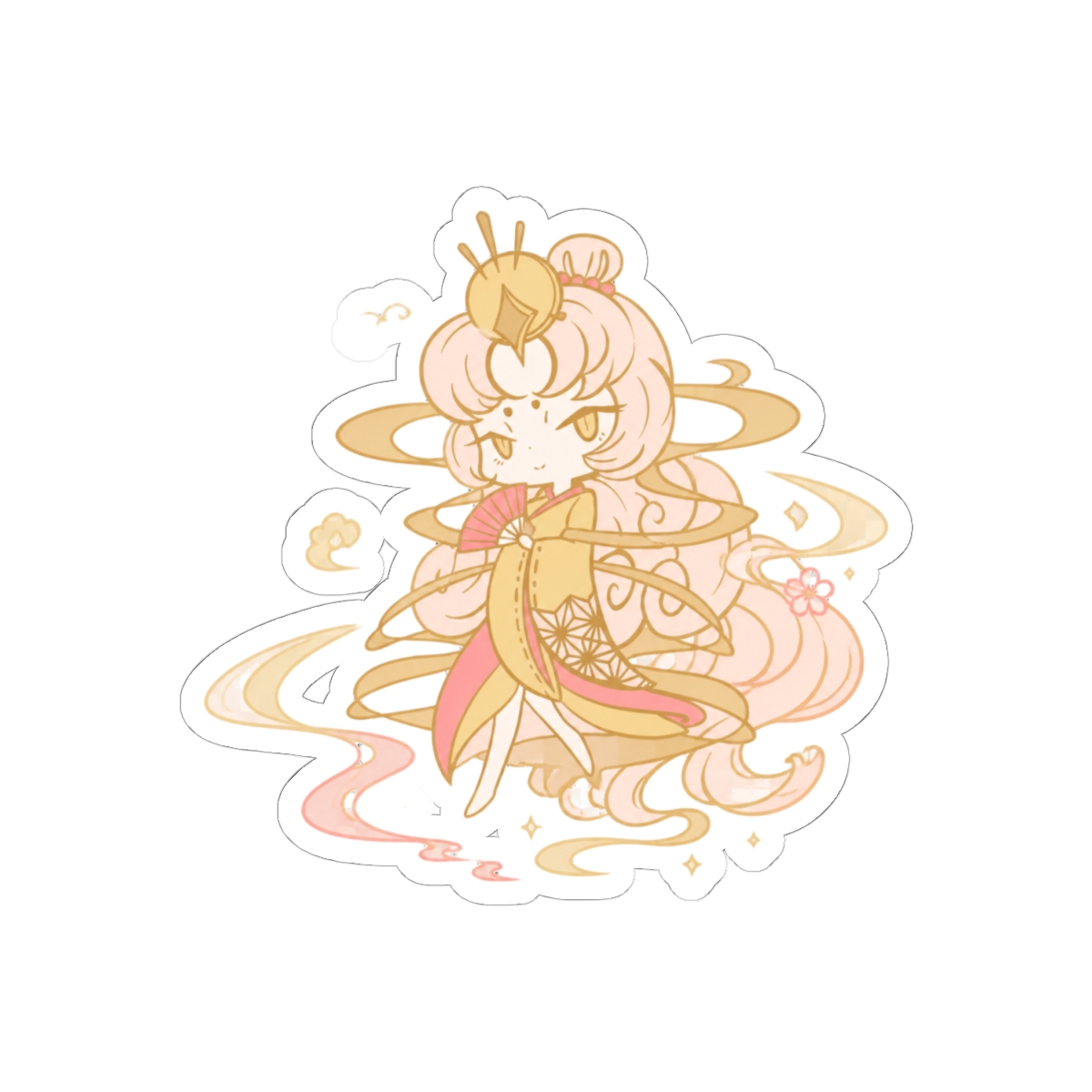 Amaterasu Sticker - alternate angle 1, merchandise