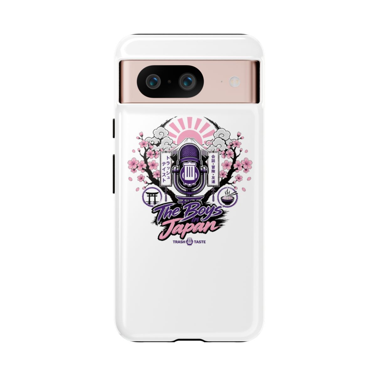 Trash Taste "The Boys in Japan" Phone Case - alternate angle 1, merchandise