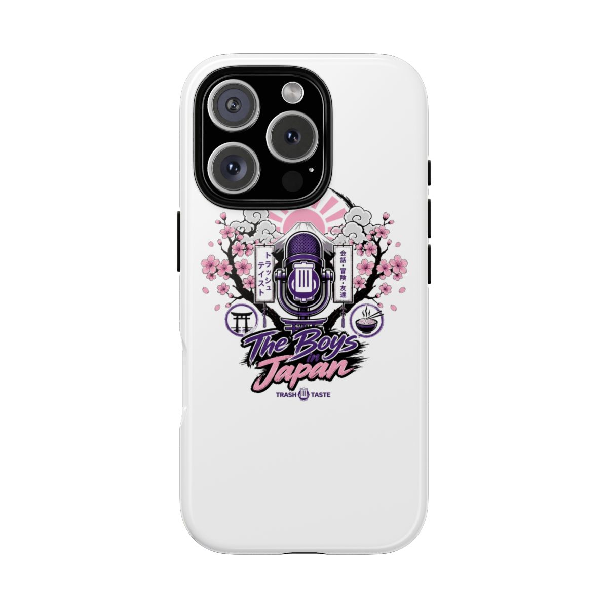 Trash Taste "The Boys in Japan" Phone Case - alternate angle 4, merchandise